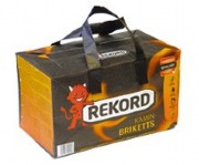 Rekord Briketts 10 kg Packung